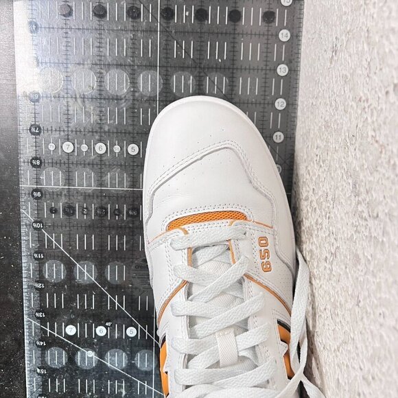 New Balance 650 Men Size 11.5D BB650RCL White Orange Canyon Training Shoes - Picture 10 of 10